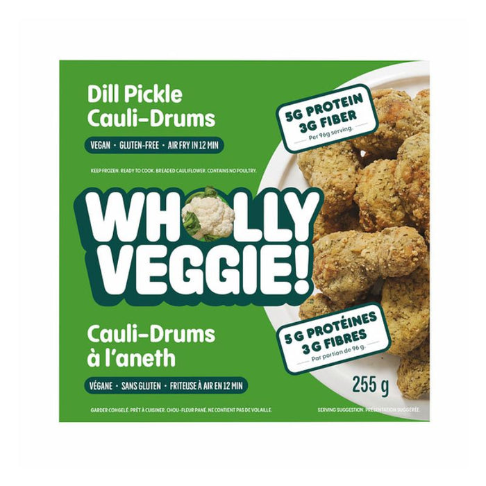 Wholly Veggie Cauli-Drums Dill Pickle 255 GRAMS