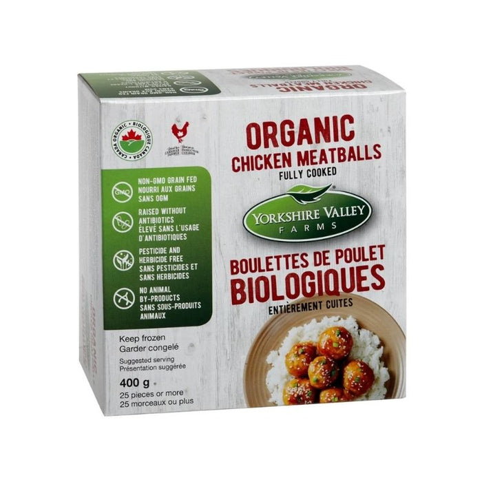 Yorkshire Valley Farm Organic Chicken Meatballs 400g