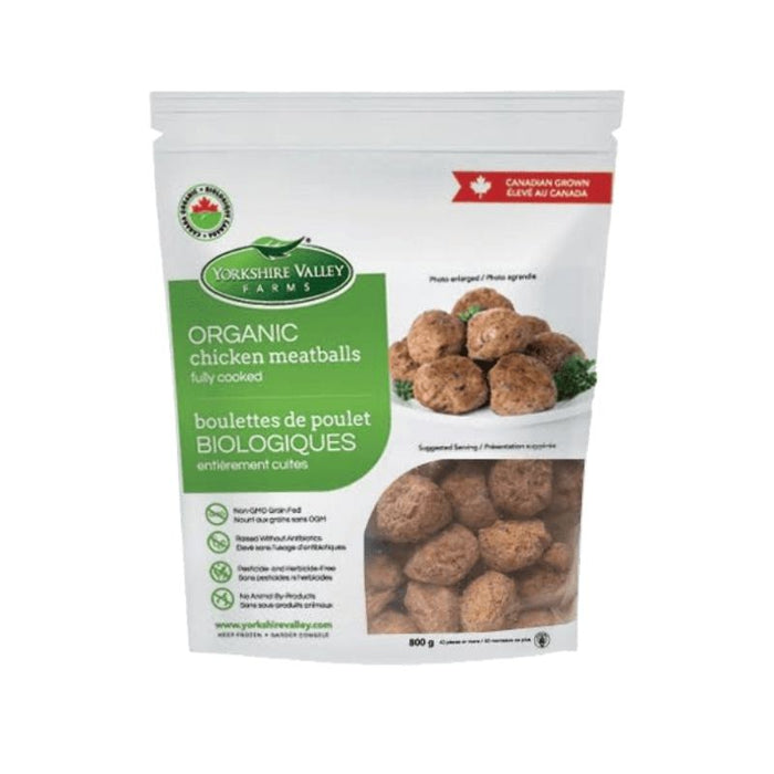 Yorkshire Valley Farm Organic Chicken Meatballs 800g