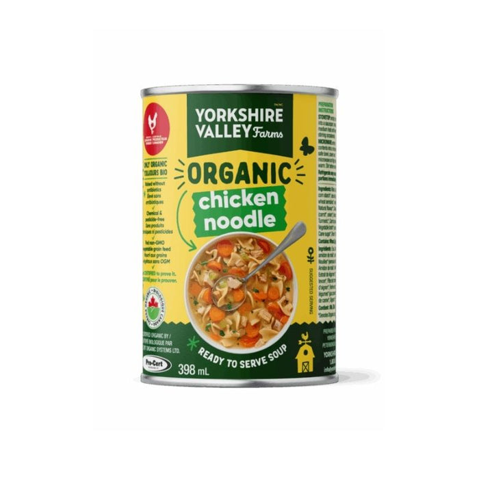 Yorkshire Valley Farm Organic Chicken Noodle Soup 398 ml