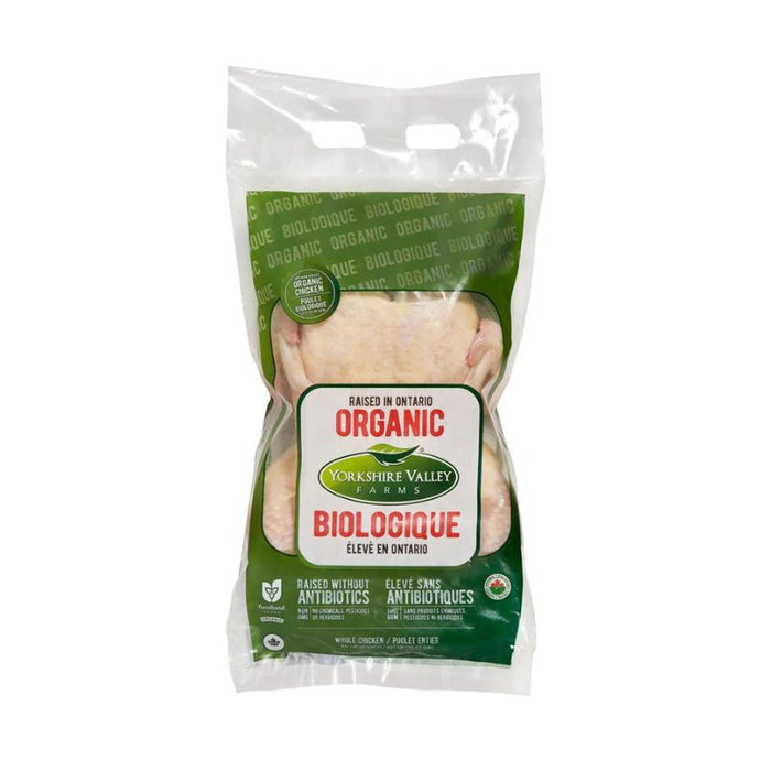 Yorkshire Valley Farm Organic Frozen Chicken 1Kg
