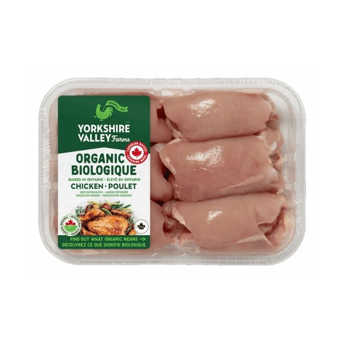Yorkshire Valley Farm Organic Frozen Chicken Thigh 1Kg