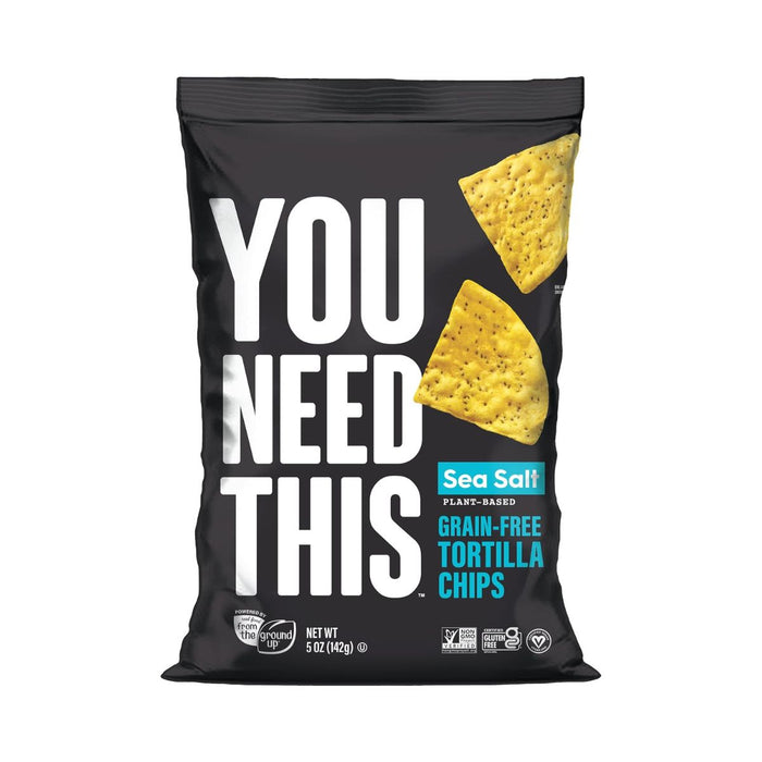 You Need This Grain-Free Tortilla Chips Sea Salt 142 GRAMS