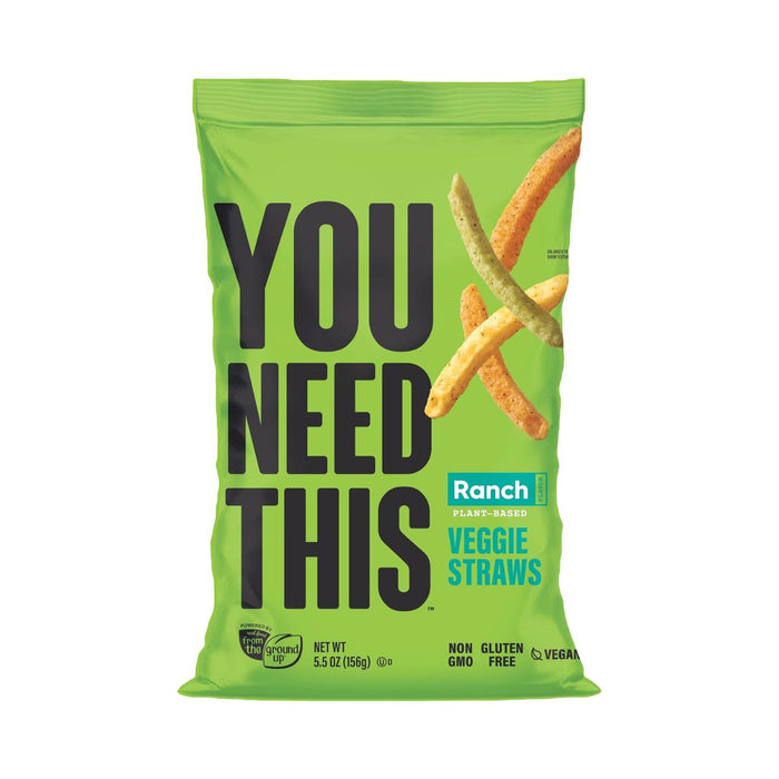 You Need This Veggie Straws Ranch 156G
