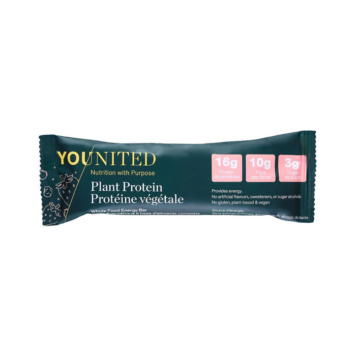 Younited Plant Protein Bar Berry 60G 60 GRAMS