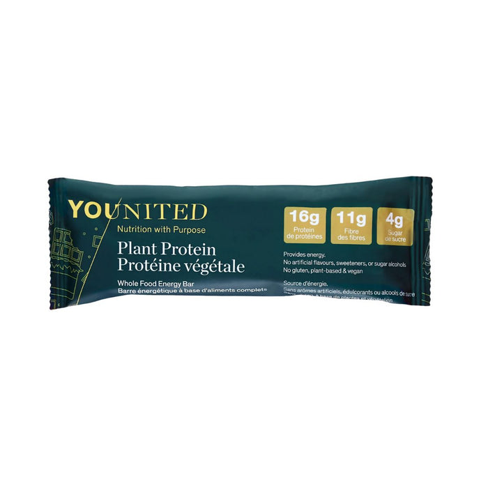 Younited Plant Protein Bar Chocolate 60G 60 GRAMS