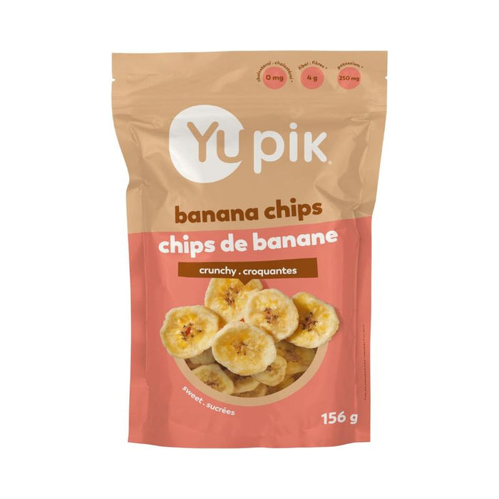 Yupik Dried Fruit Banana Chips 156g
