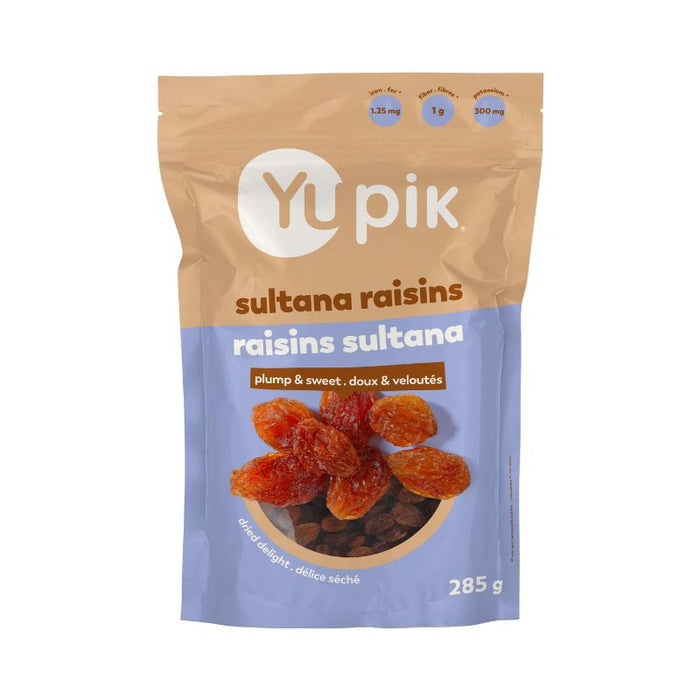 Yupik Dried Fruit Sultana Raisins 285g