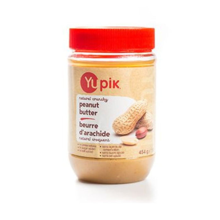 Yupik Peanut Butter Crunchy Natural 454G