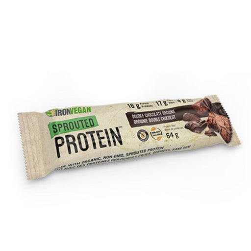 Ironvegan Sprouted Protein Bar Double Chocolate at Natural Food Pantry