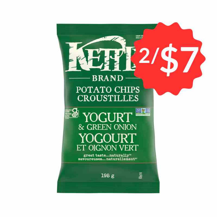 Kettle Chips Yogurt & Green Onion