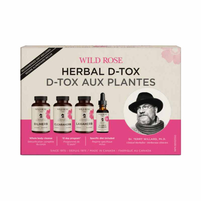 Wild Rose Herbal Detox Kit