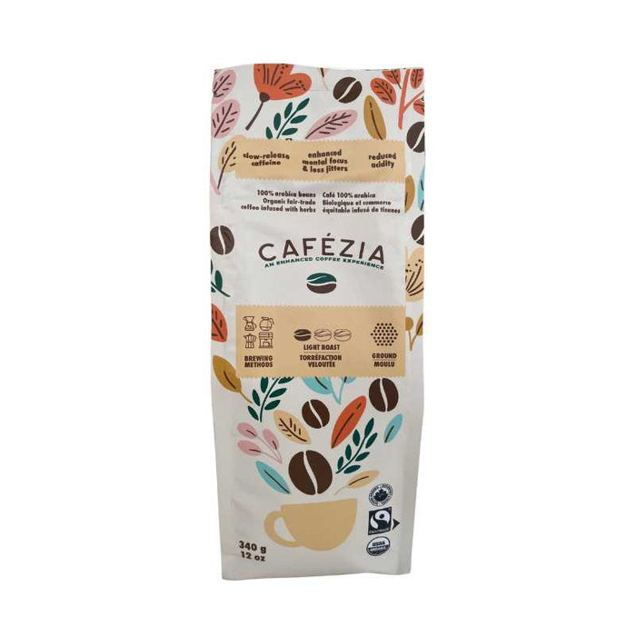 Cafezia Coffee Infused with Herbs Light Roast Ground 360g