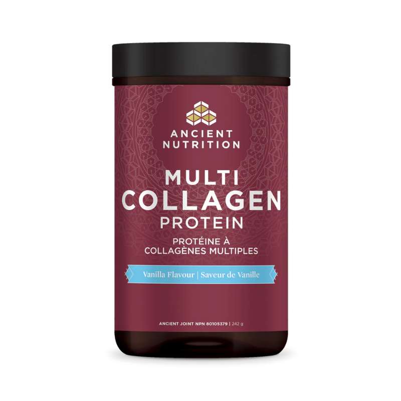 Ancient Nutrition Multi Collagen Protein Vanilla 242 GRAMS — Natural