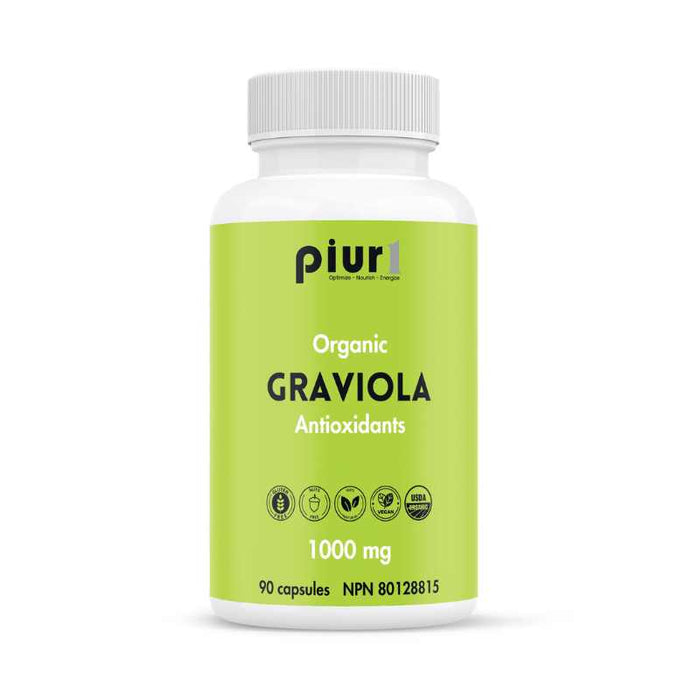 Piur 1 Organic Graviola (Soursop) 90 CAPSULES