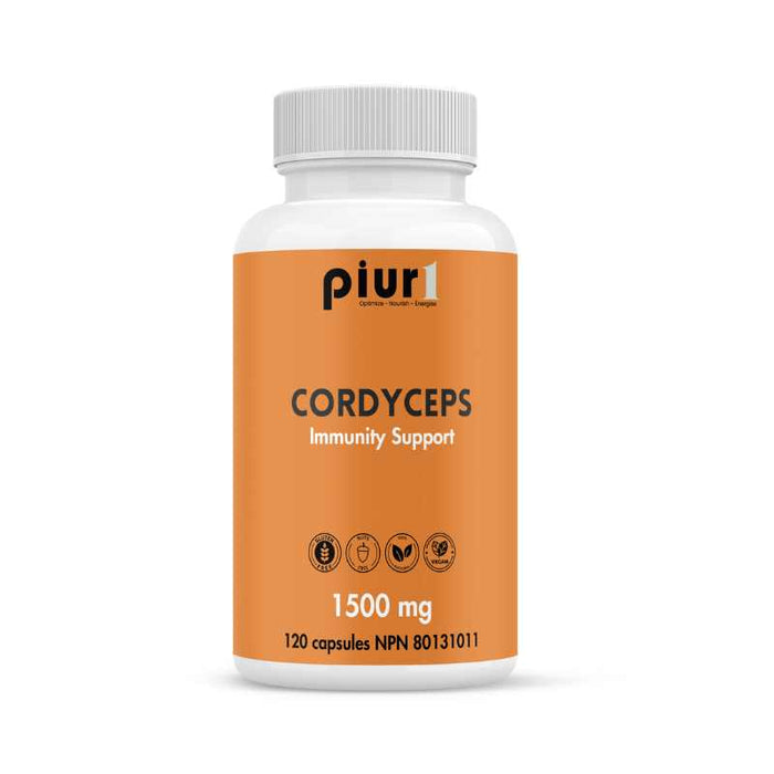 Piur 1 Organic Cordyceps Sinensis 120 CAPSULES