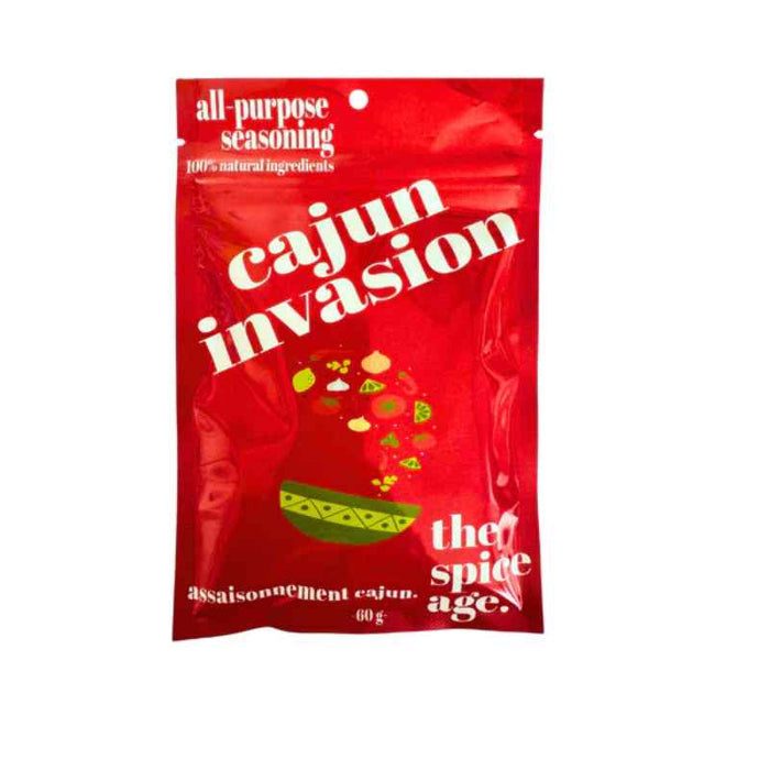 The Spice Age Seasoning Cajun Invasion 60 GRAMS