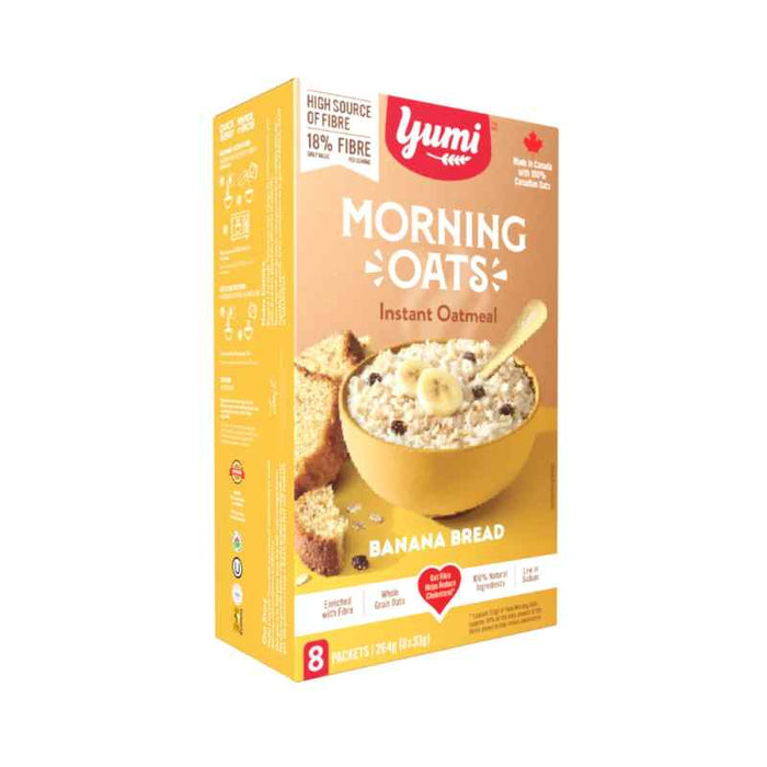 Yumi Organics Morning Oats Banana Bread 264 GRAMS