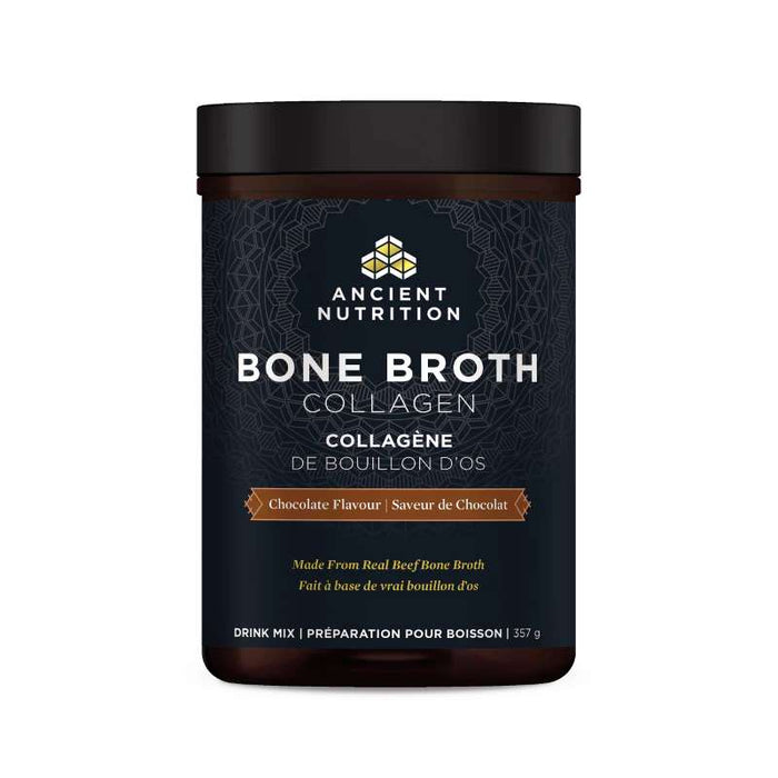 Ancient Nutrition Bone Broth Collagen Chocolate 357 GRAMS