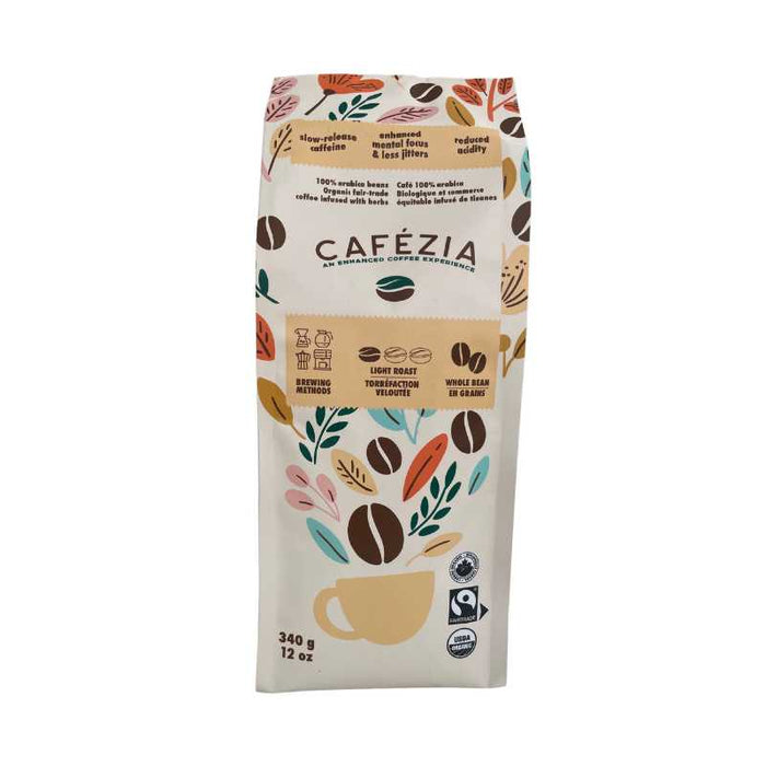 Cafezia Coffee Infused with Herbs Light Roast Whole Bean 360g