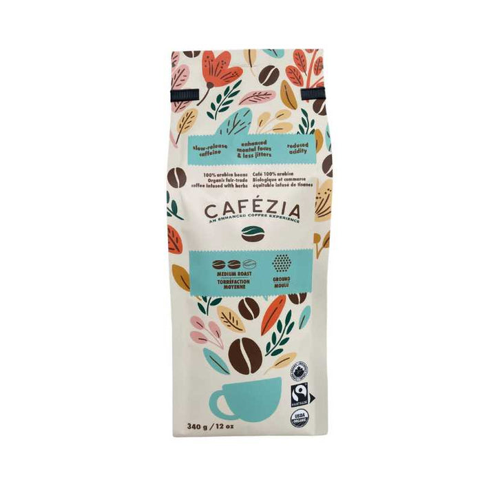 Cafezia Coffee Infused with Herbs Medium Roast Ground 360g