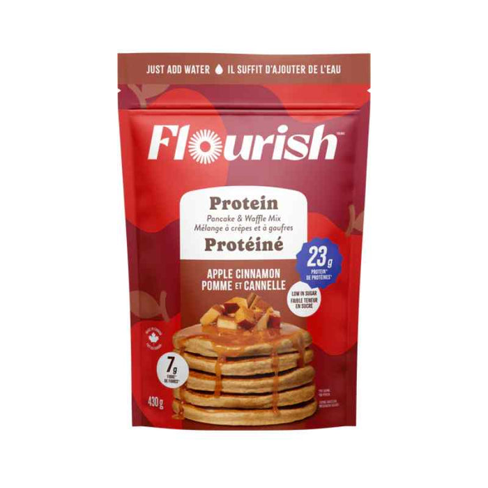 Flourish Pancake & Waffle Mix Apple Cinnamon 430 GRAMS