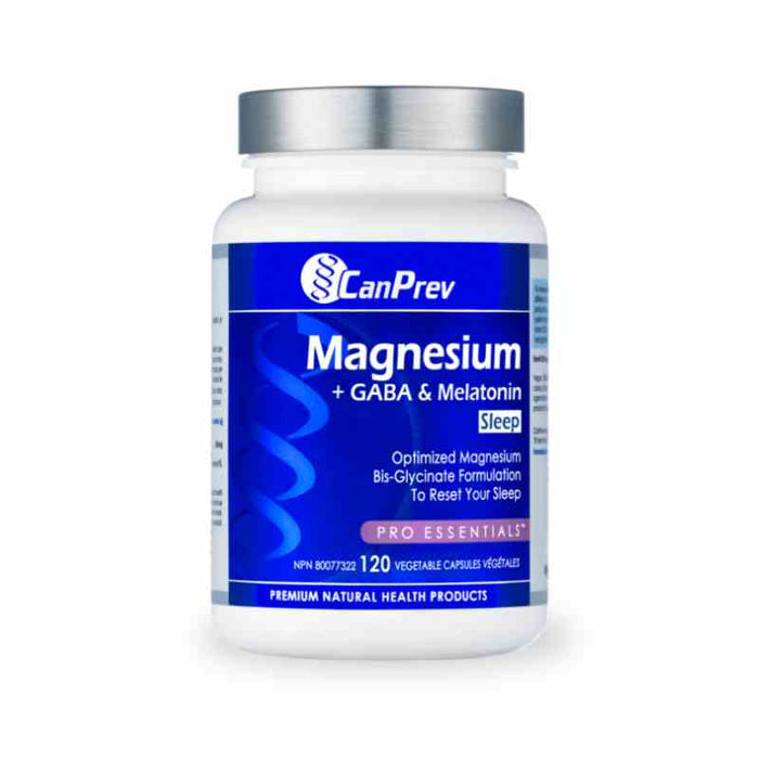 Canprev Magnesium Sleep + GABA & Melatonin 120vcaps