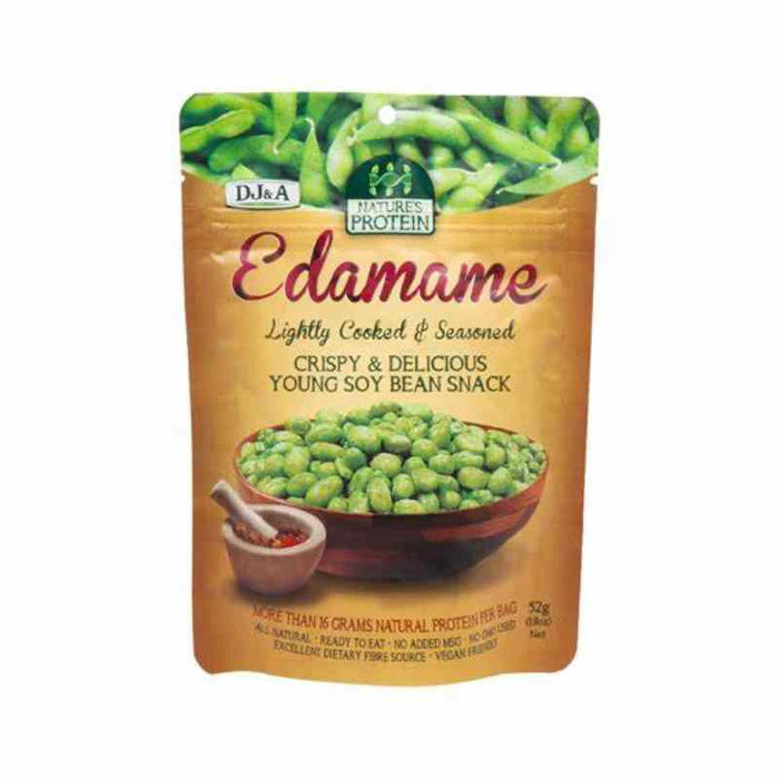 Dj&A Snacks Edamame Crisps 52 GRAMS