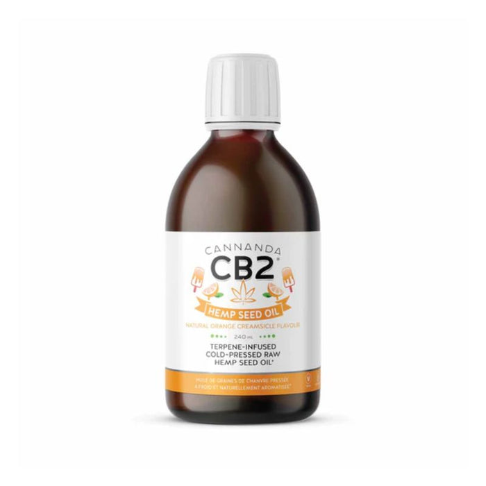 Cannanda Cb2 Hemp Seed Oil Orange Creamsicle 240 ML