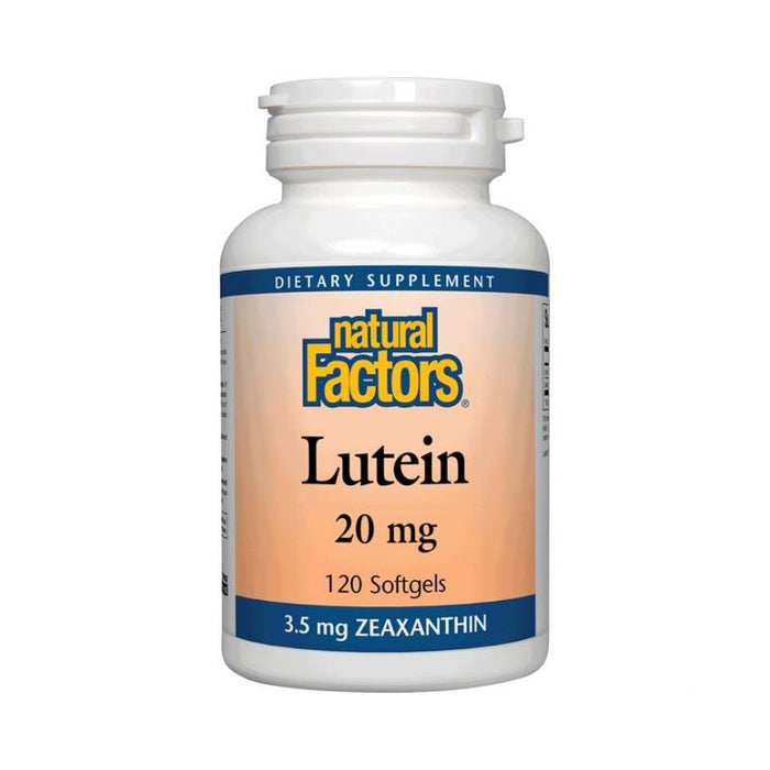 Natural Factors Lutein 20Mg 120 SOFTGELS