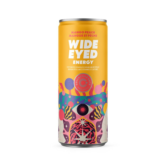 Collective Arts Wide Eyed Energy Drink Mango Peach 355 ML