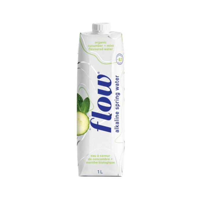 Flow Water Flavoured Cucumber Mint 1L