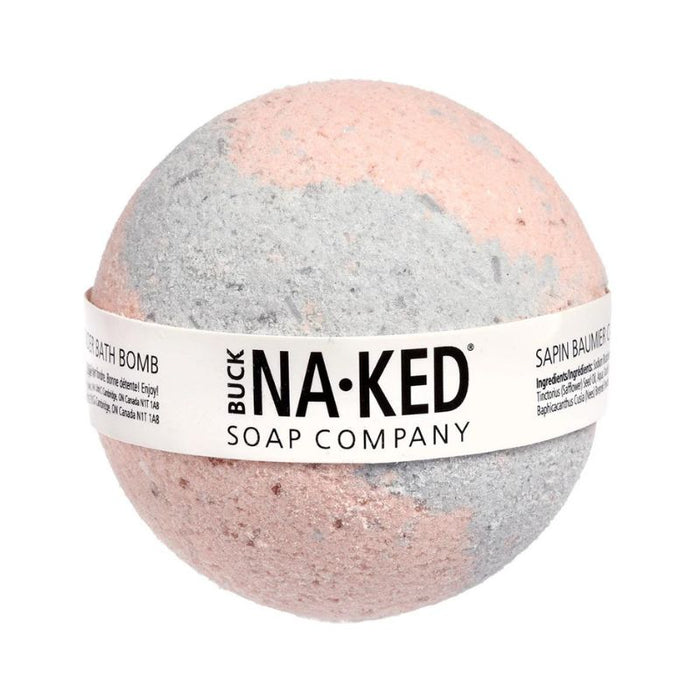Buck Naked Bath Bomb Balsam Fir & Lavender 150 GRAMS