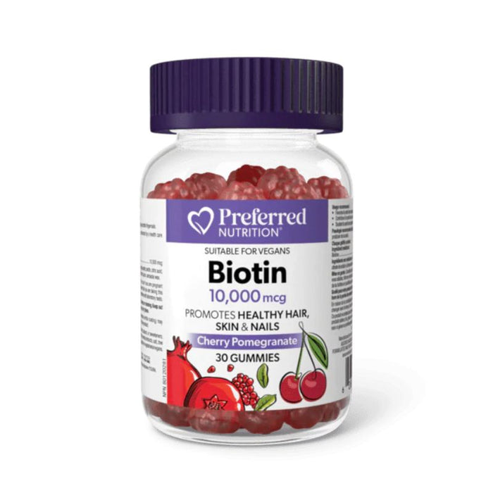 Preferred Nutrition Gummies Biotin 10000Mcg 30 gummies