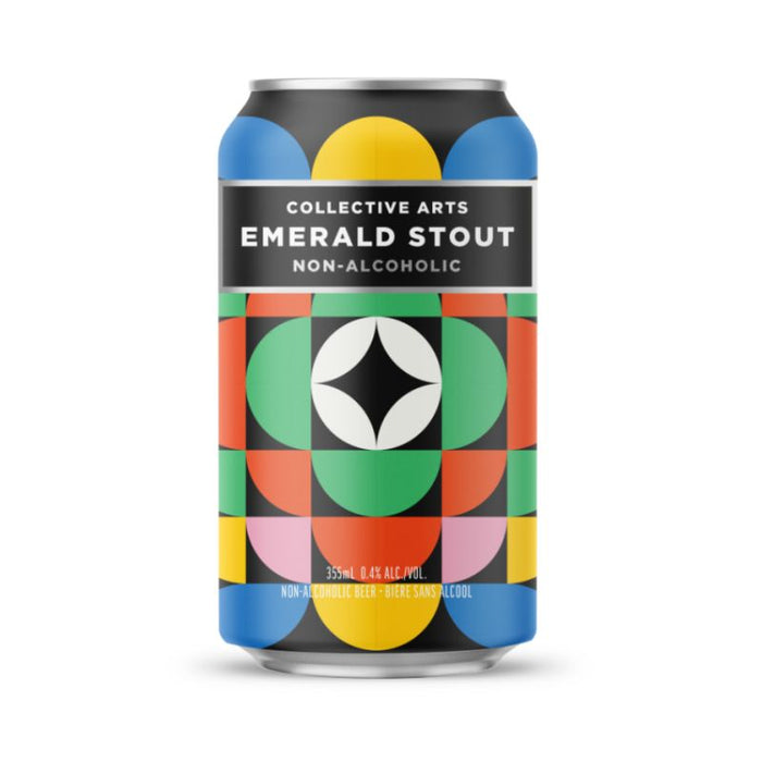 Collective Arts Non Alcoholic Beer Emerald Stout 355 ML