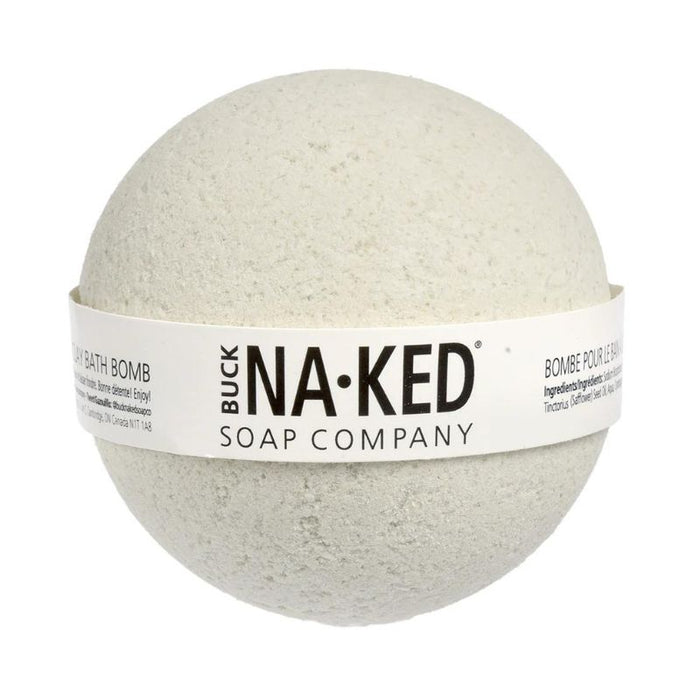 Buck Naked Bath Bomb Lemongrass Green Clay 150 GRAMS