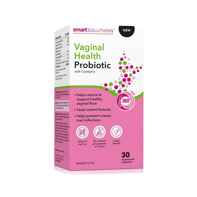 Smart Solutions Probiotic Vaginal Health 30Caps — Natural Food Pantry ...