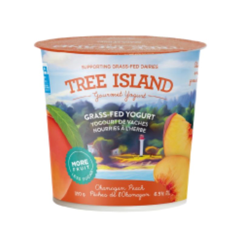 Tree Island Yogurt Fruit Okanagan Peach 350 ML — Natural Food Pantry