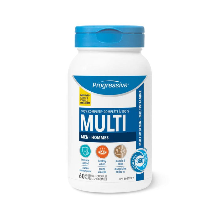 Progressive Multivitamin For Adult Men 60Caps