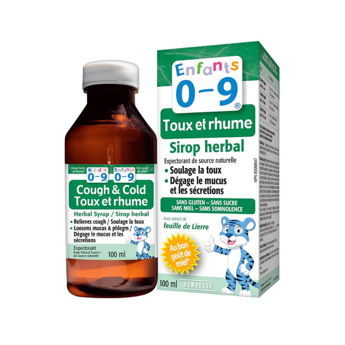Homeocan Kids 0-9 Cough & Cold Herbal Syrup 100 ml