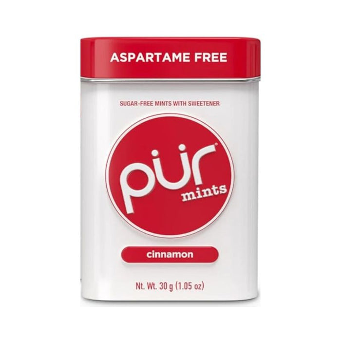 Pur Mints Tin Gluten Free Cinnamon 30G