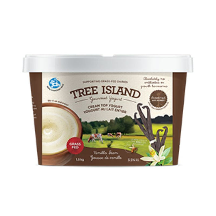 Tree Island Yogurt Cream Top Vanilla 1.5Kg