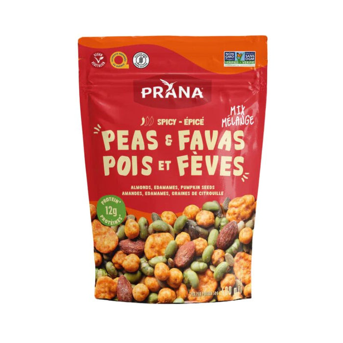 Prana Trail Mix Family Size Pea & Fava Spicy Mix 400 GRAMS