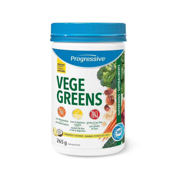 Progressive Vegegreens Strawberry Banana 265G