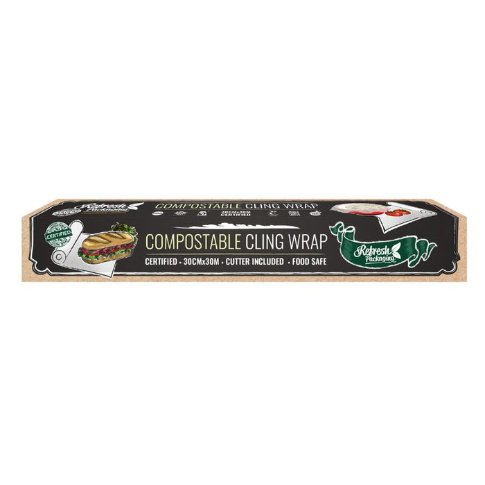 Refresh Packaging Compostable Cling Wrap 200 GRAMS