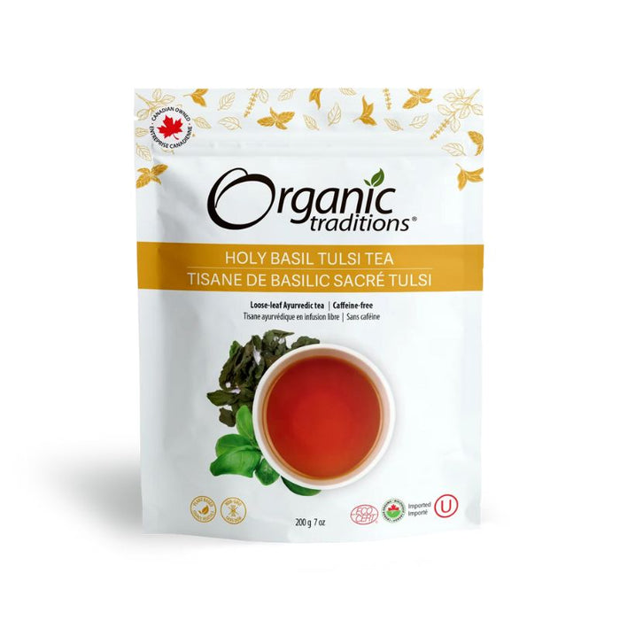 Organic Traditions Holy Basil Tulsi Tea 150G 200 GRAMS