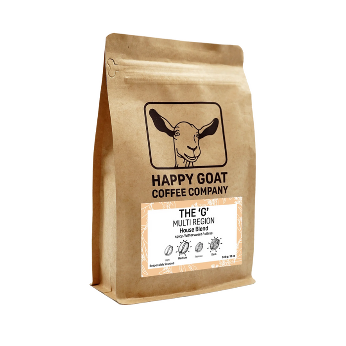 Happy Goat Coffee Company The G House Blend 340g