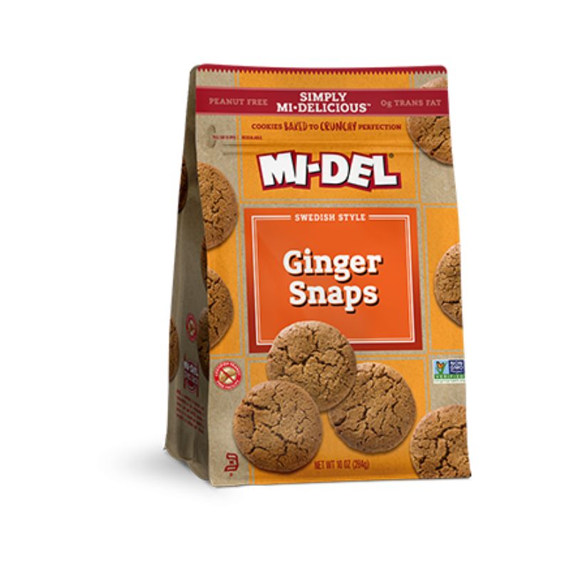 Mi-Del Cookies Ginger Snaps 227 GRAMS — Natural Food Pantry Online Store