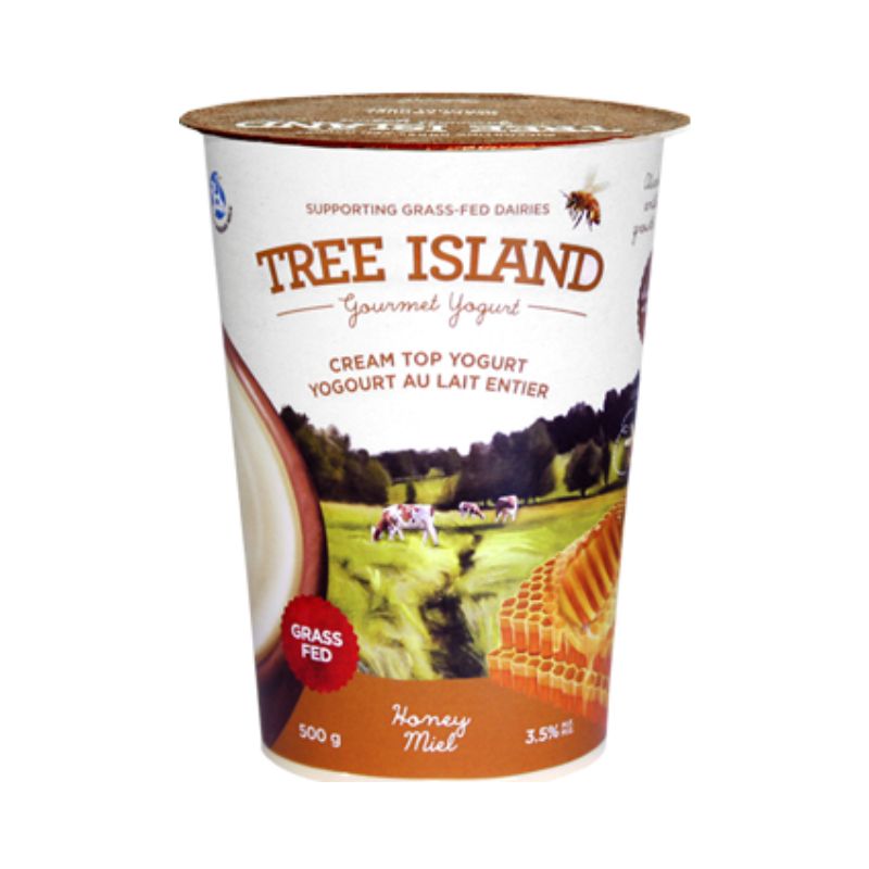 Tree Island Yogurt Cream Top Honey 500 GRAMS — Natural Food Pantry