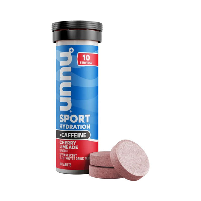 Nuun Hydration Sport Cherry Limeade + Caffeine Tabs
